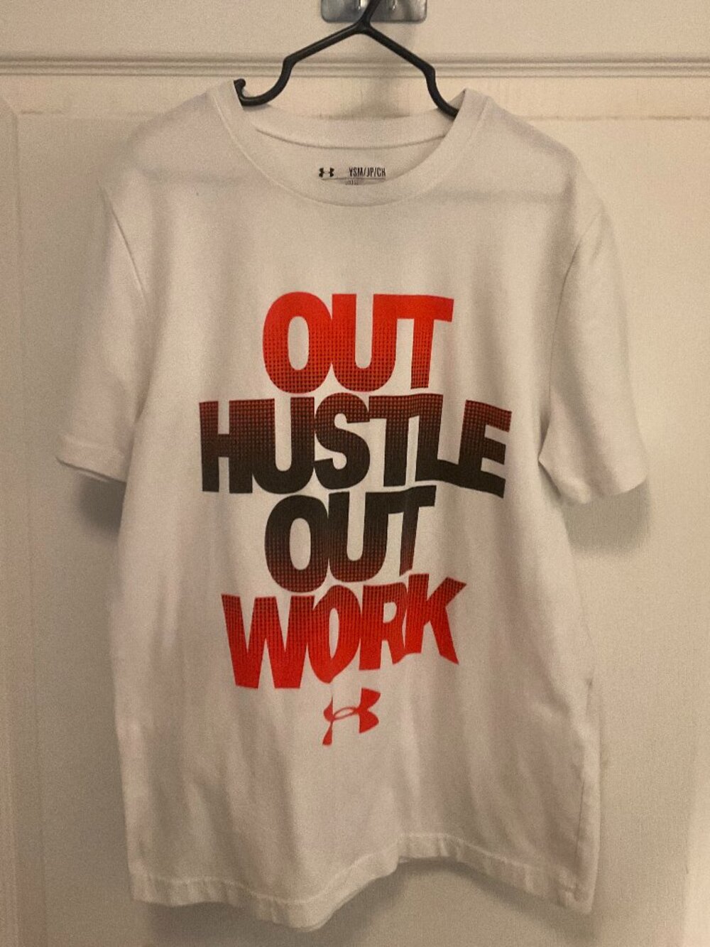 Boy's Under Armour White T-Shirt